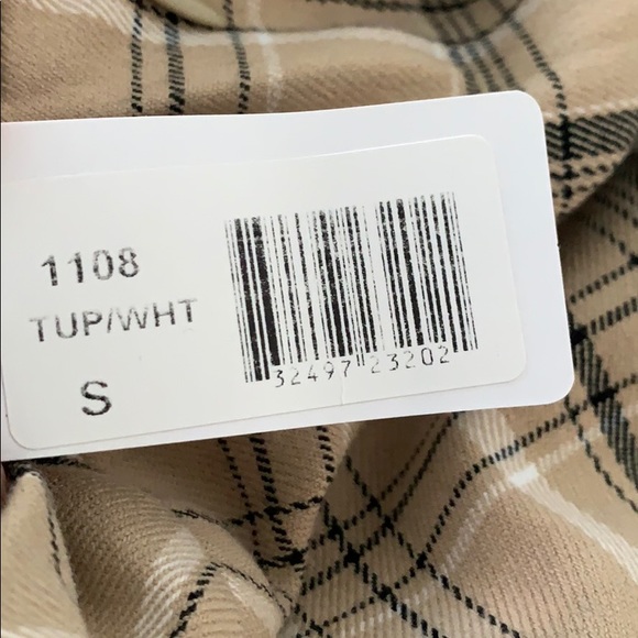 High-Waist Plaid Straight-Cut Pants - Picture 7 of 7